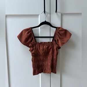 Ruffle tank top